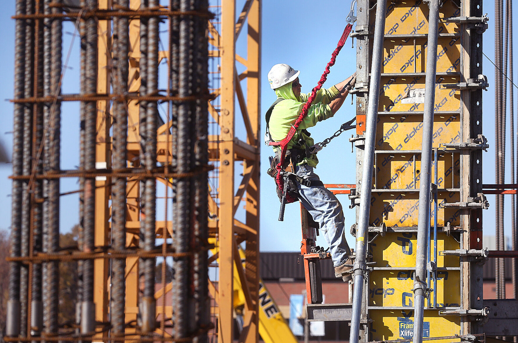 Construction of Mayo Hospital